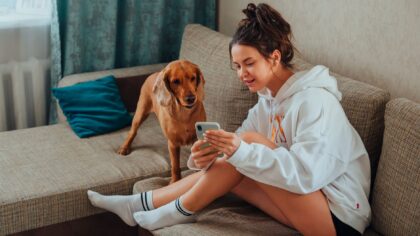 Hund alene hjemme på en trygg måte: slik bygger du gode rutiner uten dårlig samvittighet